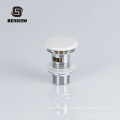 toilet brass water drain plug with ceramic cap